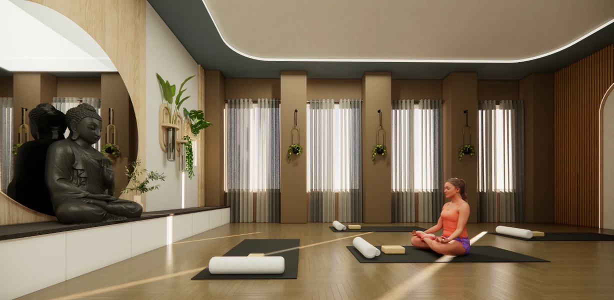 Community amenities and recreational space at Urban Trilla Apartments 