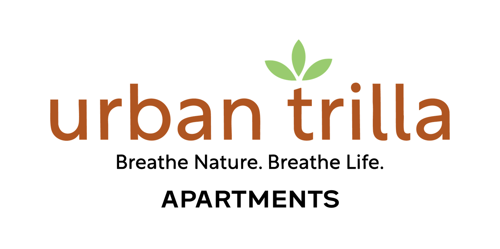 Official Urban Trilla Apartments coloured logo
